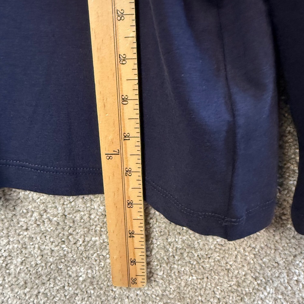 Polo Ralph Lauren Mens XXL Navy Blue Long Sleeve Hooded T-Shirt Red Pony NEW - Picture 5 of 7